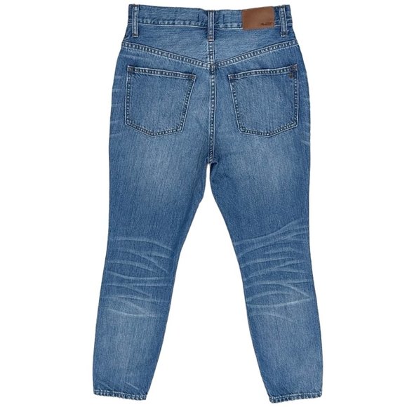 Madewell Rigid High-Rise Skinny The Perfect Vintage Denim Blue Jeans Size 26P - Picture 3 of 15
